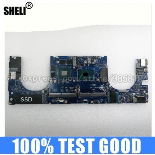 CN-07P3HH for Dell Precision 5510 Laptop Motherboard DDR3 LA-C361P with i5-6300HQ CPU Inspiron Intel Integrated SHELI