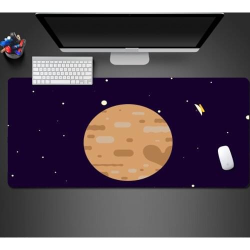 Fashion Anime Universe Planet Mouse Pad Hot Selling Creative Non-Slip Unique Rubber Customized Speed Mousepad Large Notebook Mat