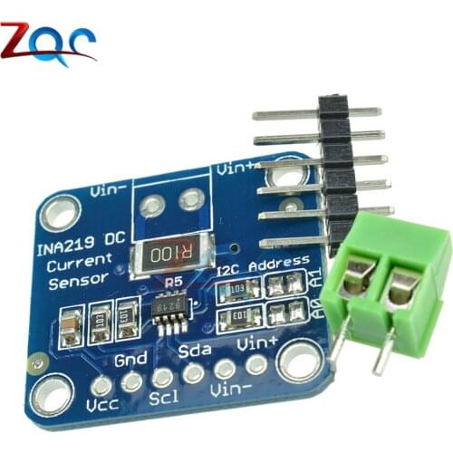 Zero drift CJMCU - 219 INA219 I2C Interface Bi-directional Current/Power Monitoring Sensor Module