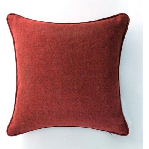 Nordic Style Red Wine Cushion Cover Pillow Cover Case Sofa Chair Home Decor Without Stuffing