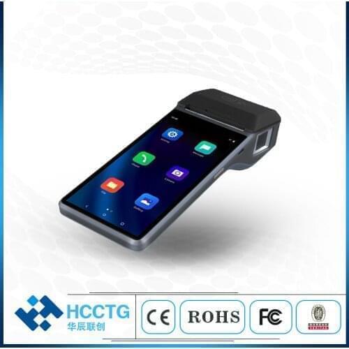 Handheld Android10 POS Terminal Printer With Bluetooth Thermal Receipt Printer 4G WiFi Mobile Order POS PDA