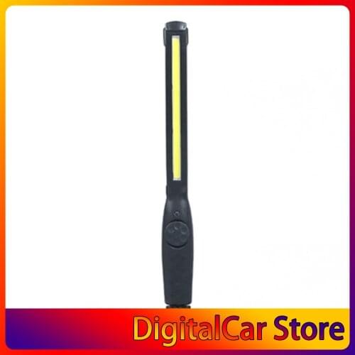 Portable COB LED Flashlight Rechargeable Adjustable LED Work Light Inspection Lamp Garage Light Hanging Torch Lamp