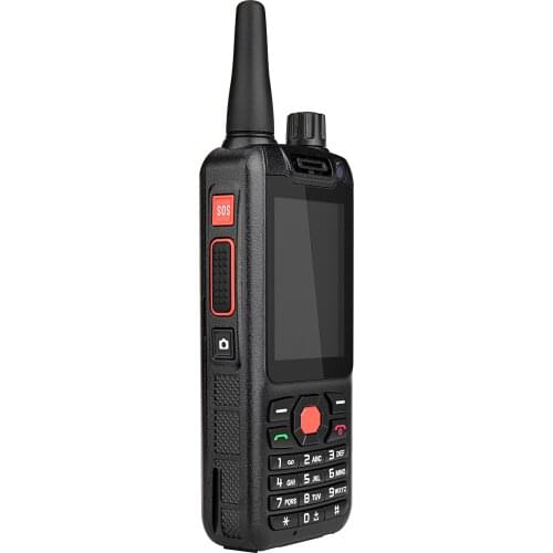 Zello Rugged walkie talkie 4G LTE Poc WiFi Radio 2.4 inch screen Network woik toik PTT Two Way Radio Android system IP radio