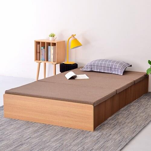 Creative Kraft Paper Folding Bed Save Space Receive Children Bed Office My Lunch Break Fold The Small Bed Portable Temporary Bed