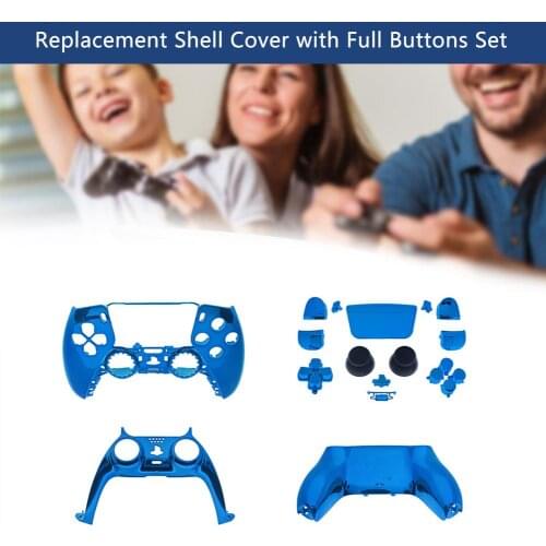Replacement Full Shell And Buttons Mod Kit For PS5 Slim Gamepad Protection Case For For SONYPlaystations PS5 Gamepad Controller