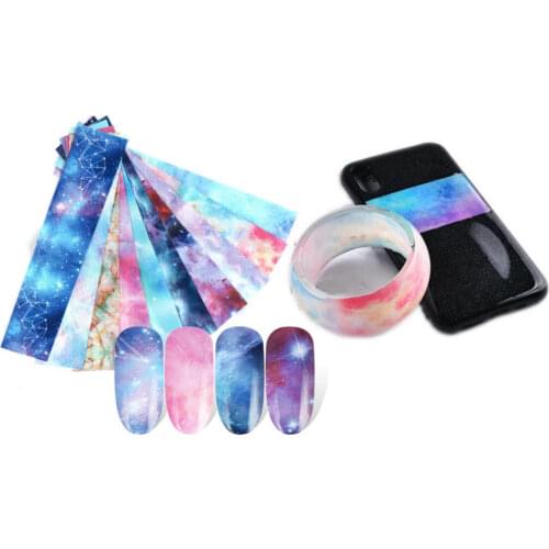 10pcs Starry Star Paper Stuff Epoxy Resin Jewelry Fillings DIY Nail Art Decor Stickers Phone Case Craft Marble Star Material