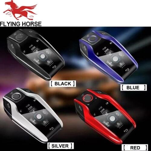 Universal LCD Display Key Touch Screen Case for All smart key and One Button Start Models