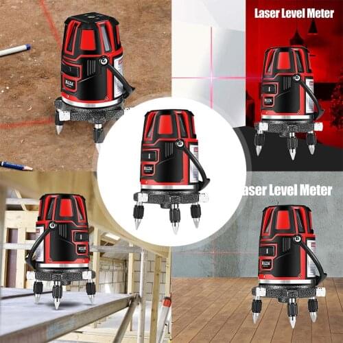 Cross Lines Laser Level 360 Self-Leveling 2/5 Lines Green Laser Leveler Horizontal Vertical Cross Line Indoor Outdoor
