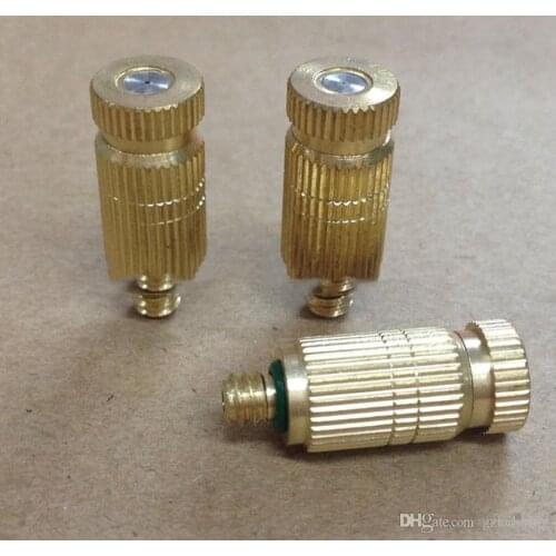 Per lot , 10/24" (3/16") Copper anti-drip high pressure water mist spray nozzle