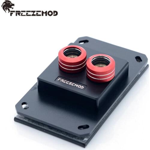 FREEZEMOD Black CPU Water Cooler Block Full Metal Micro channel For AMD AM2 AM3 AM4 MOD Water Cooler Watercooling