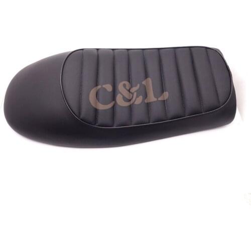 1 set Black Vintage Hump Cafe Racer Seat For Honda CB200 CB350 CB400 CB500 CB550 CB750