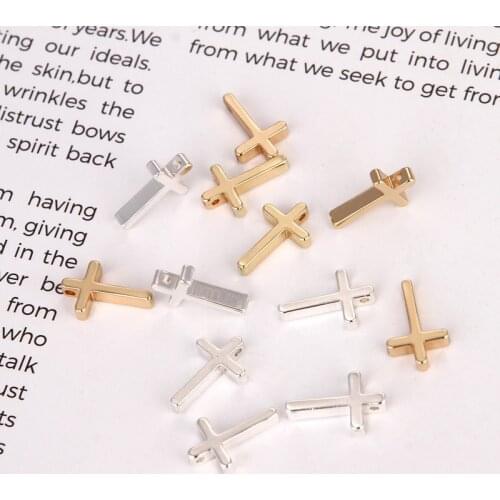 Pendant Cross Amulet Jewelry Pendant DIY Necklace Bracelet Find Cross Metal