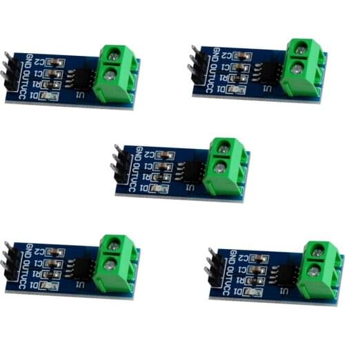 5Pcs/lot ACS712 Module Range Hall Current Sensor 5A for Arduino DIY Strarted Kit