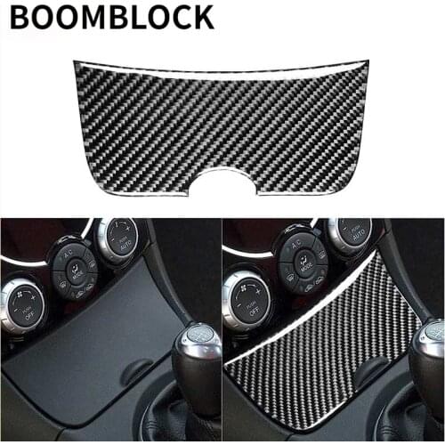 Car Center Console Gear Storage Box Panel Trim Cover Carbon Fiber Sticker Automobile For Mazda RX8 RX-8 2004 2005 2006 2007 2008