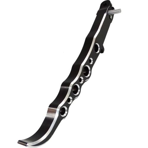 Black Exotic Style Long Kickstand Side Stand Support For SUZUKI Boulevard M109 R R2 M109R2 M109R VZR1800 2006-2021 42310-48G00