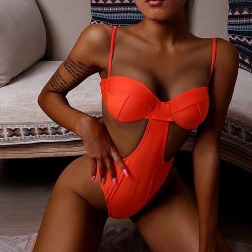 JAYCOSIN Orange Swimwear