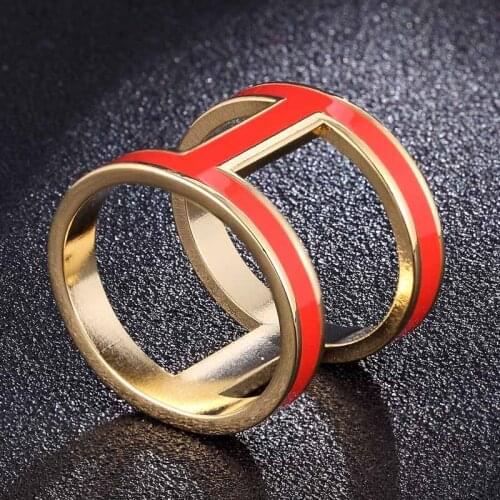 Zlxgirl copper scarf pins jewelry Big and Small size Luxury brand Enamel H letter copper scarf pins brooches jewelry clothing