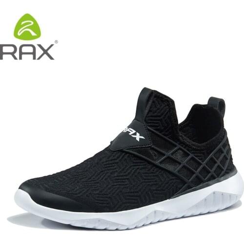 Rax Men Lightweight Mountain Hiking Shoes Breathable Slip On Trekking Boots Outdoor Climbing Sports Trainers D0725