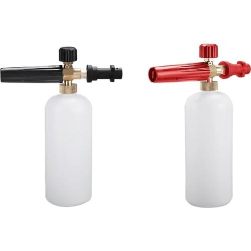 2021 New High Pressure Snow Foam Lance Cannon Soap Dispenser Adjustable Nozzle Sprayer