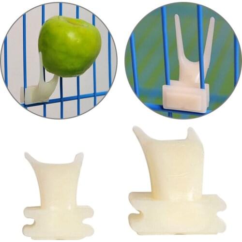 Plastic Bird Cage Fork Animal Toy Pigeon Parrot Set Fruit Bird Feeder Size Size Specification Food Grade Safety Environmental