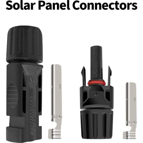 1Pair of Solar Connector Solar Solar Plug Cable Connectors (male and female) for Solar Panels and Photovoltaic Systems