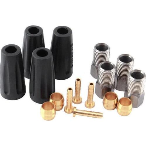 BH90/BH59 Bicycle Oil Needle Olive Head Suit MTB Bike Oil Needle Pressing Ring Cut-off Oil Brake Fittings T Brake Hydraulic Disc