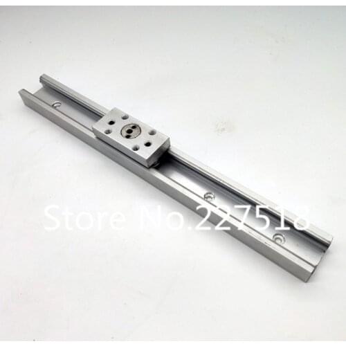 1pcs Double axis roller linear guide SGR10 L300/400/500/600/700/800/900mm+1pcs SGB10UU multi axis core linear Motion slide rail