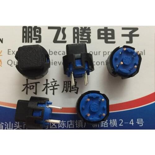 1PCS Original French ITT D6C90LFS square jog reset touch switch self-play button straight plug 4 feet