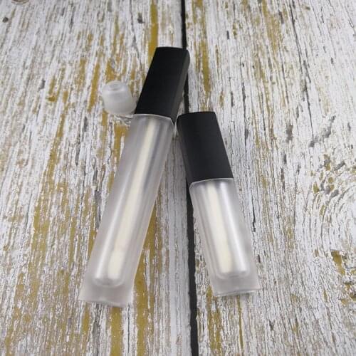 10/30/50pcs 3ml 4.5ml Empty Lipgloss Bottle DIY Lip Gloss Container Frosted Refillable Bottles Lipgloss Bottle
