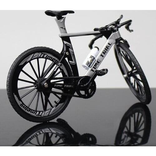 18CM 1:10 scale Metal alloy diecast bicycle mountain TT bike model toy racing cycle cross simulation bike children kids gift