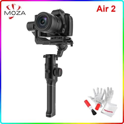 Moza Air 2 3-Axis Handheld Gimbal Stabilizer for Canon Nikon Sony A7S A7R3 Lumix GH4 DSLR Mirrorless Cameras Max Payload 4.2kg