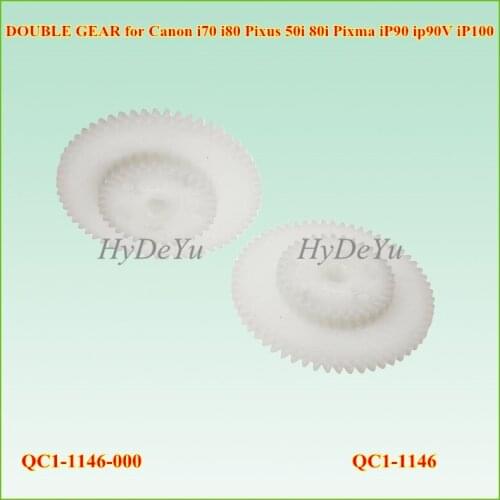 5PC for Canon i70 i80 Pixus 50i 80i Pixma iP90 ip90V iP100 LF DOUBLE GEAR QC1-1146-000 QC1-1146