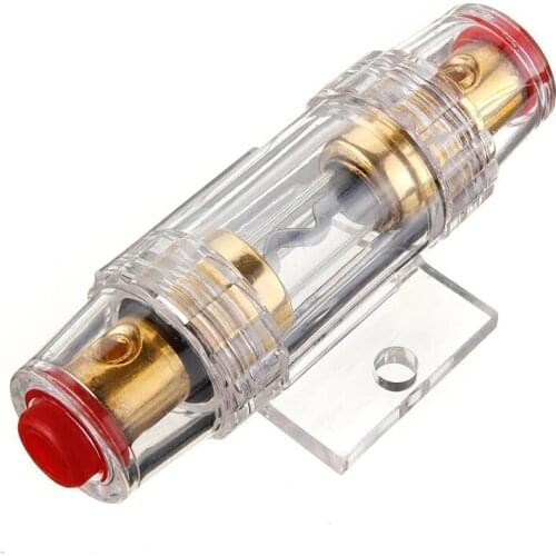 Car Stereo 8 Gauge AGU Support Fuse Holder and Fuse 60 Amp o Cable
