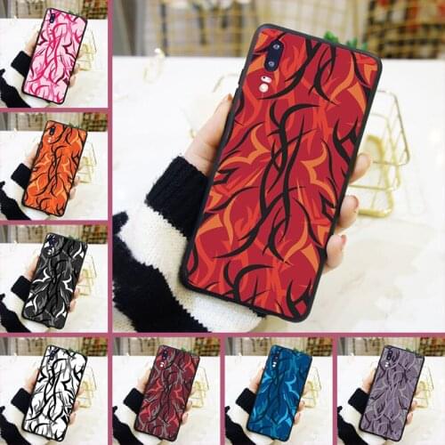 Back Cover For Huawei P8 P9 P10 P20 Lite 2017 Black Camo Silicone Case For Huawei P9 P10 P Smart Plus P20 Lite Pro Phone Case