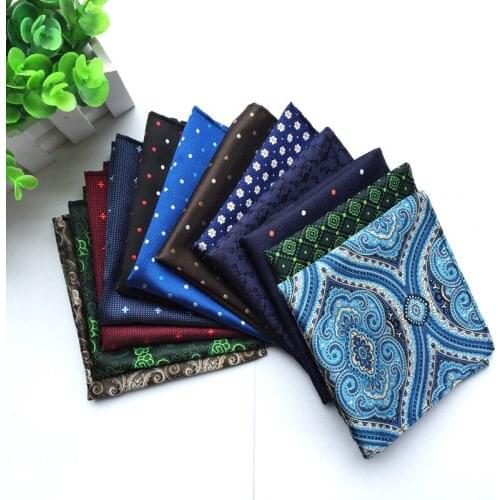 Business Suit Men Pocket Square Tie Suit Nylon Silk Pocket Handkerchiefs Suit Formal Fashion Female Official Pocket Hankies