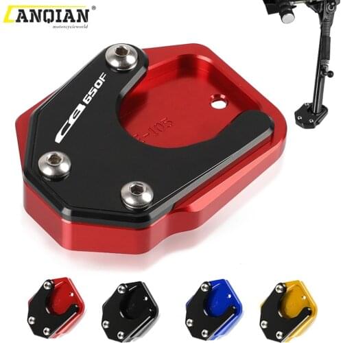 For HONDA CB650F CB 650F 2014 2015 2016 2017 2018 Motorcycle Accessories Side Stand Enlarge Plate Kickstand Extension Protection
