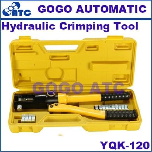 Hydraulic Crimping Tool YQK-120 10-120MM Hydraulic Crimping Plier Hydraulic Compression Tool Pressure 8T cable crimper