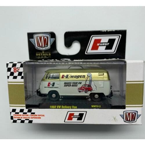 M2 1:64 Machines VW Delivery Van Collection Metal Die-cast Simulation Model Cars Toys