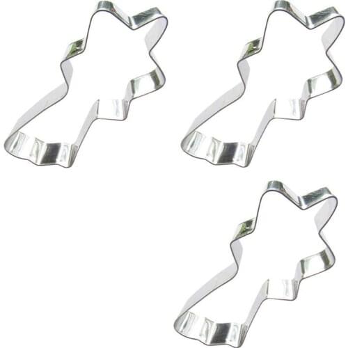 Small meteor shape 3 piece biscuit cutting molds, baking tools, cake decorating soft candy tools