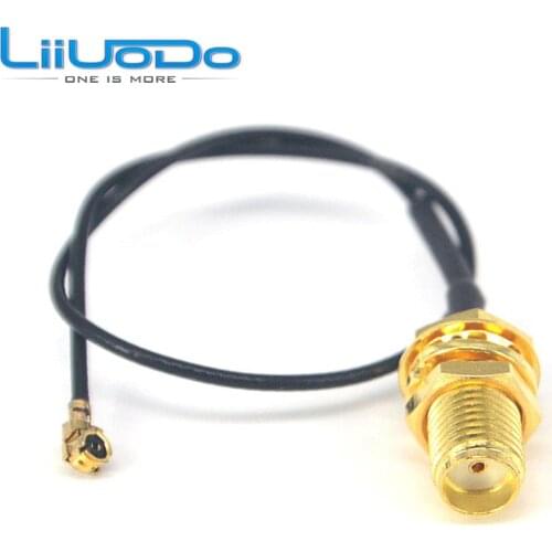 5 pieces/lot) Mini PCI U.FL to SMA Connector Adapter Antenna WiFi Pigtail Cable IPX to SMA Extension Cable