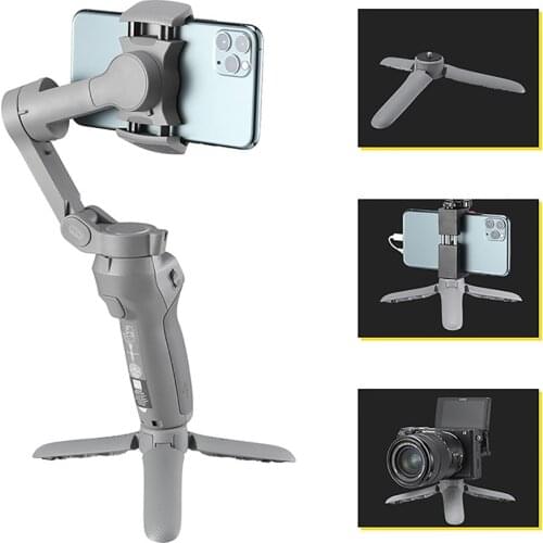 Portable Mini Camera Desktop Tripod for DJI Osmo Mobile 2 3 Handheld Gimbal DSLR SLR Camera Wide-angle Shooting Base Holder