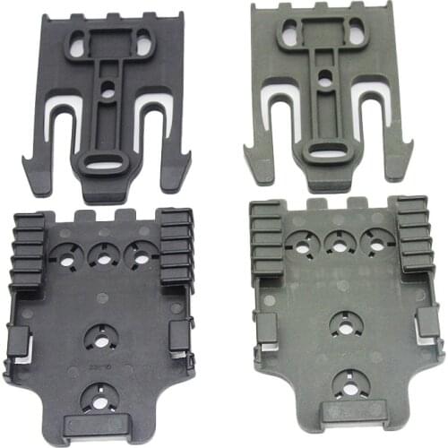 QLS19 Quick Locking System Kits Holster Adapter for Glock 17 19 22 26 Beretta M92fs Colt 1911 Pistol Holster Adapter With Screw
