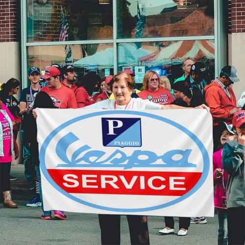 Vespa Service 1 Flag Banner Home Outdoor Gift Party Flaga Lgbt Scotland Lesbians Flag