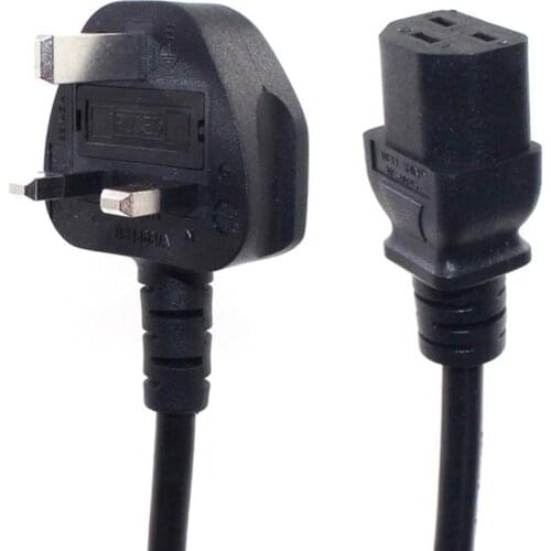 UK 3 Prong Plug To IEC 320 C21 Extension Cord 16A UPS PDU Singapore SA Power Cable Adapter AC Lead Cord 3m 9.8ft