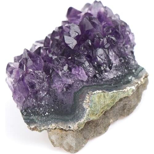 1PC 10-50g Natural Amethyst Cluster Quartz Crystal Mineral Healing Stones Gift Rough Home Decor Reiki Polished Crafts