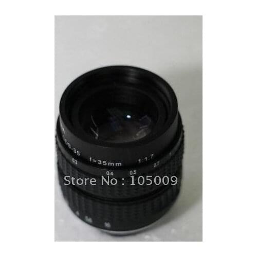 2/3" C mount CCTV 35mm F1.7 Movie Lens for Panasonic gh4 em1 em5 em10 G3 G10 GF1 GF2 GF3 GH1 GH2 E-P1 E-P2 E-P3