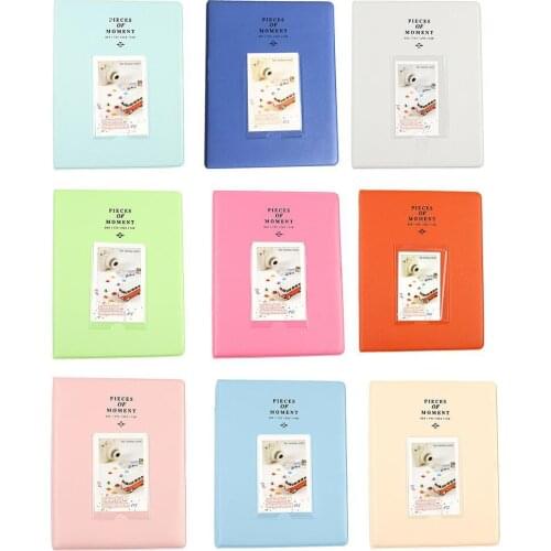 64 Pockets 3 Inch Mini Instant Polaroid Memory Storage Photos Album Color Picture Gift Photocard Holder Instant Picture Case