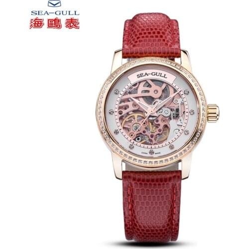 Seagull new ladies watch ladies automatic mechanical watch 34mm fashion casual watch ladies sapphire watch 719.403L
