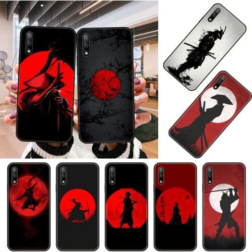 Phone Case For Huawei Honor 9X 9 9A 10 20 8X 8A 8S 7X 7A i 6A Pro Play Lite Black Cover Coque Silicone Cartoons Ninja
