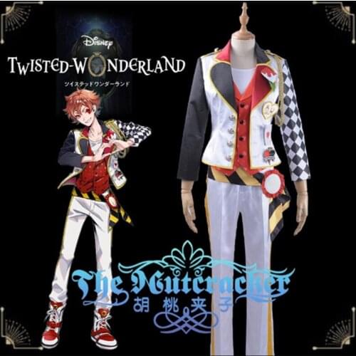 Game Twisted-Wonderland cos Alice in Wonderland Ace cosplay costume